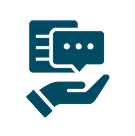 オンラインDX研修導入の流れステップ2：専門スタッフによるヒアリング